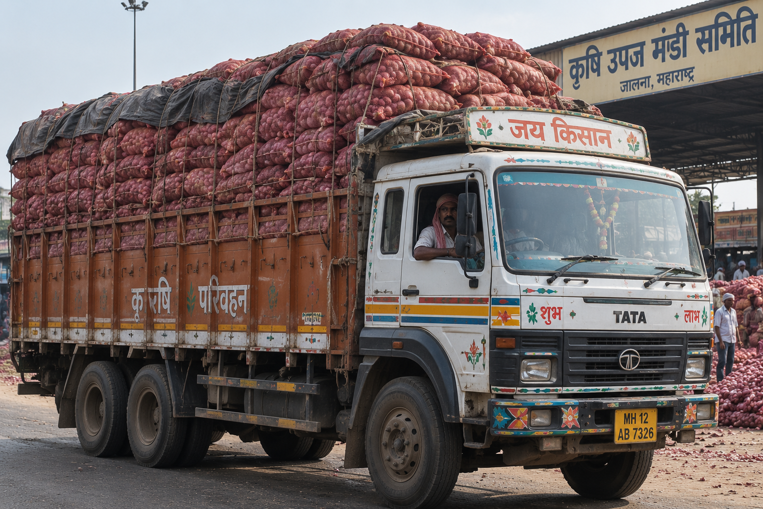 Grain transport fleet